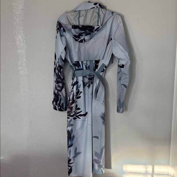 Lululemon Always There Trench Coat Misty Floral Blue 10 - Picture 12 of 13